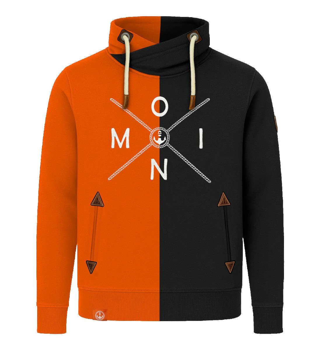 Moin Simple X · Unisex Bio Schalkragen Sweatshirt (ohne Kapuze) - Image 8