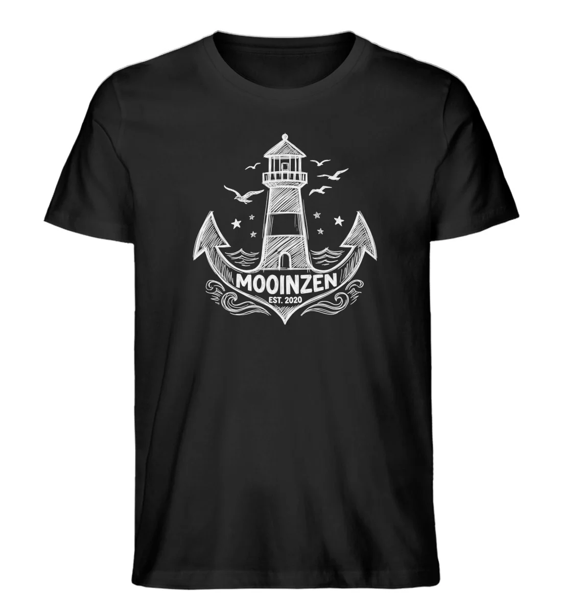 Mooinzen day&night · Herren Premium Bio T-Shirt