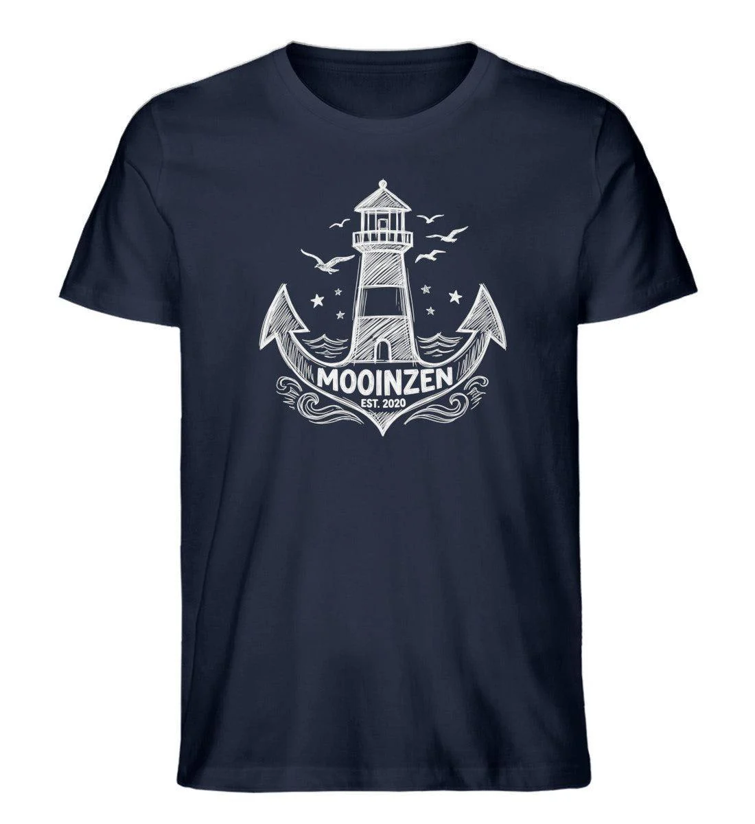 Mooinzen day&night · Herren Premium Bio T-Shirt - Image 3