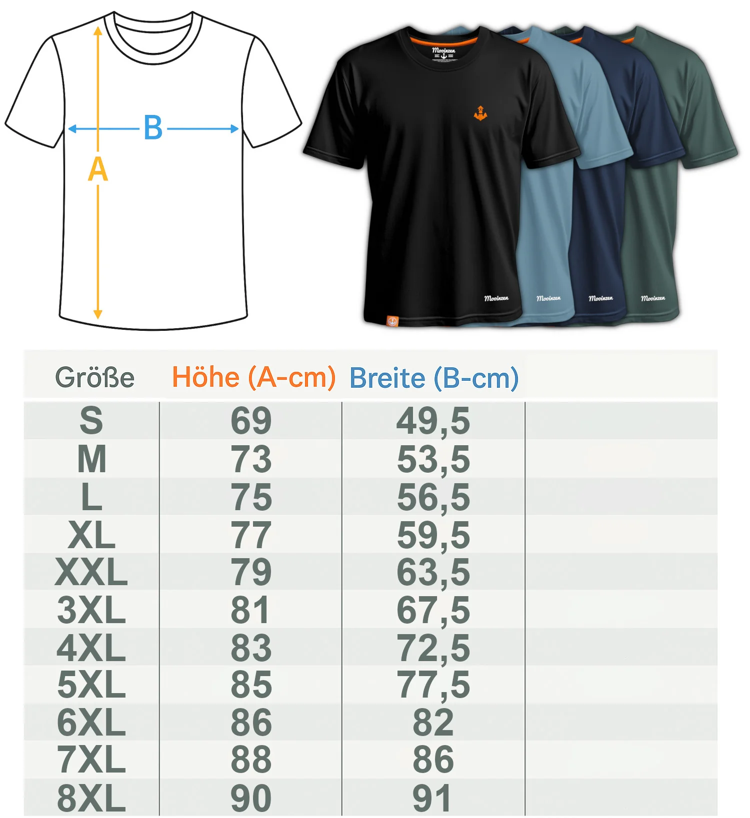 Mooinzen · Unisex Signature Bio T-Shirt (mercerisiert) - Image 7