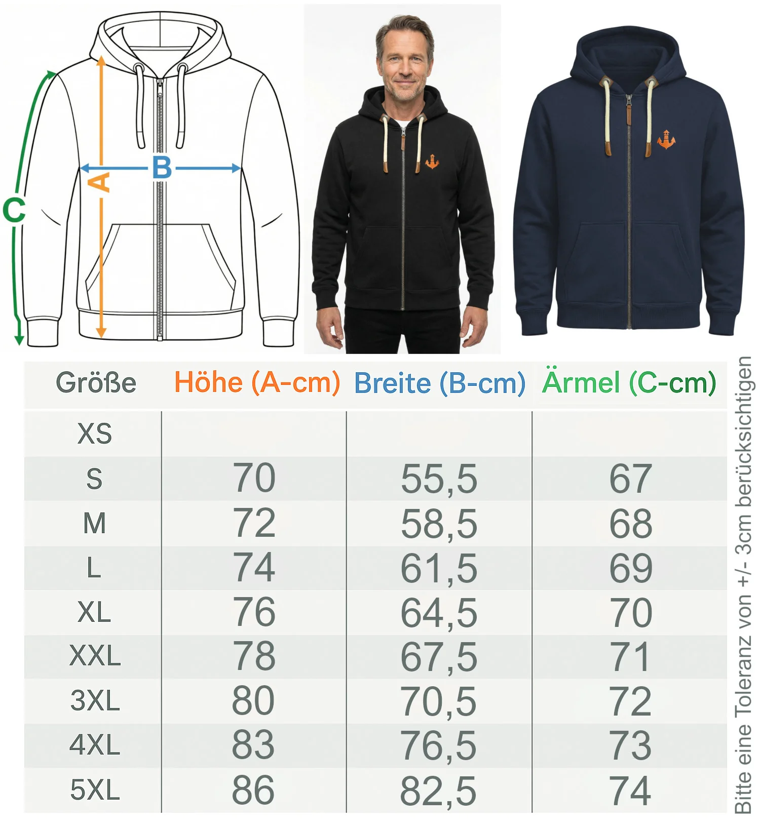 Mooinzen · Unisex Bio Jogger Zipper - Image 4
