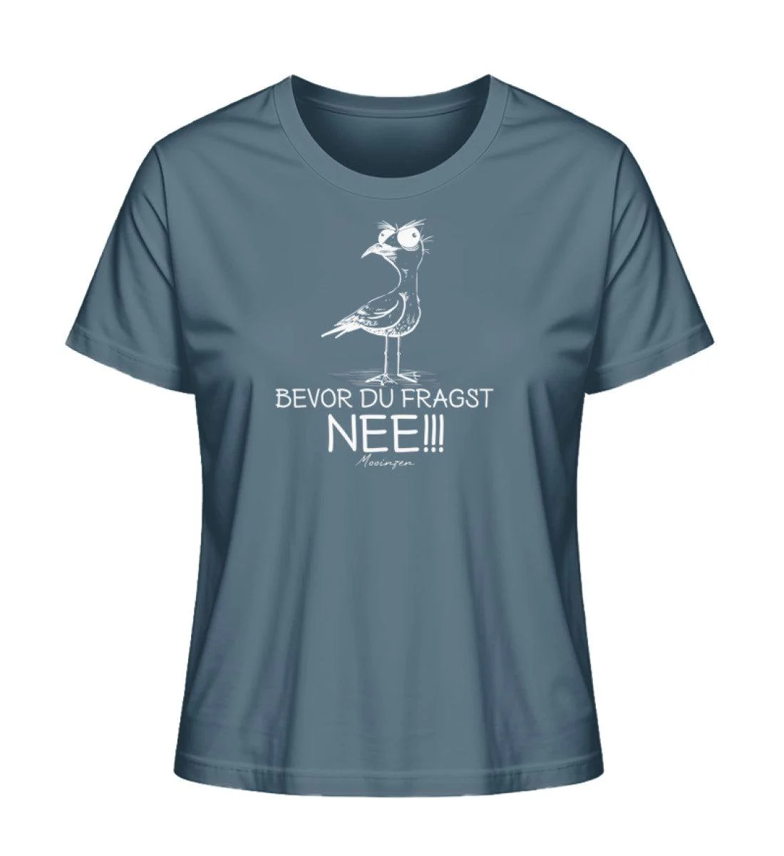 Möwe Nee · Damen Premium Bio T-Shirt 2.0 - Image 4
