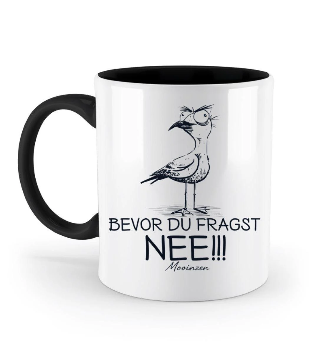 Möwe Nee · Keramiktasse Zweifarbig - Image 2