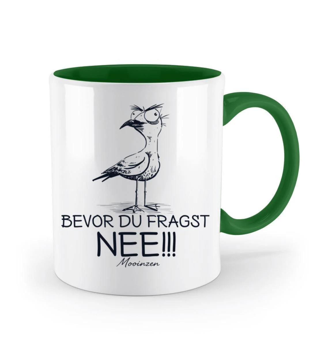 Möwe Nee · Keramiktasse Zweifarbig - Image 3
