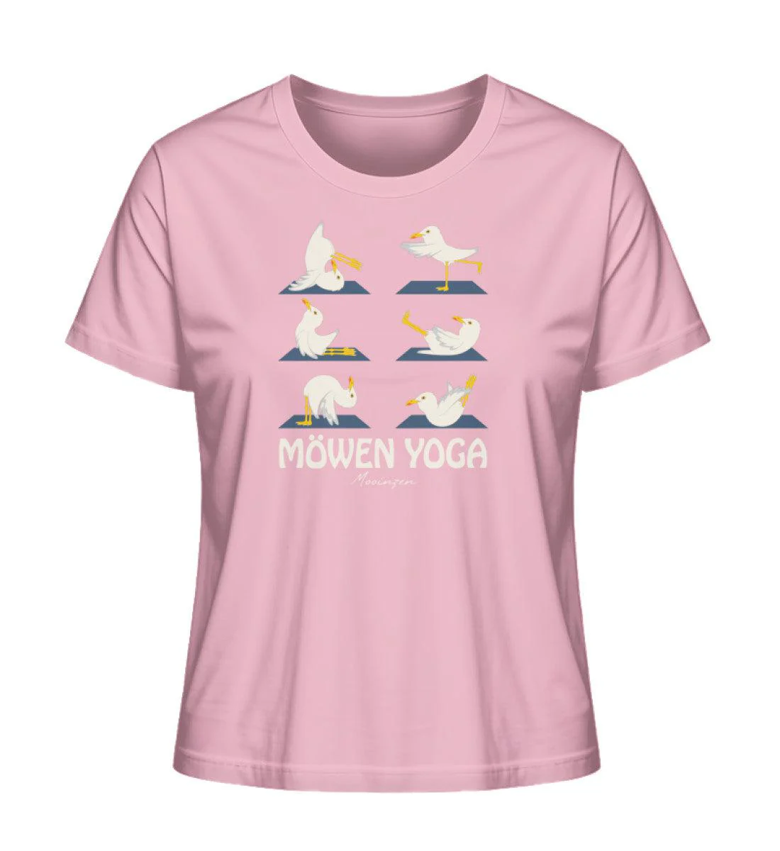 Möwen Yoga · Damen Premium Bio T-Shirt 2.0 - Image 5