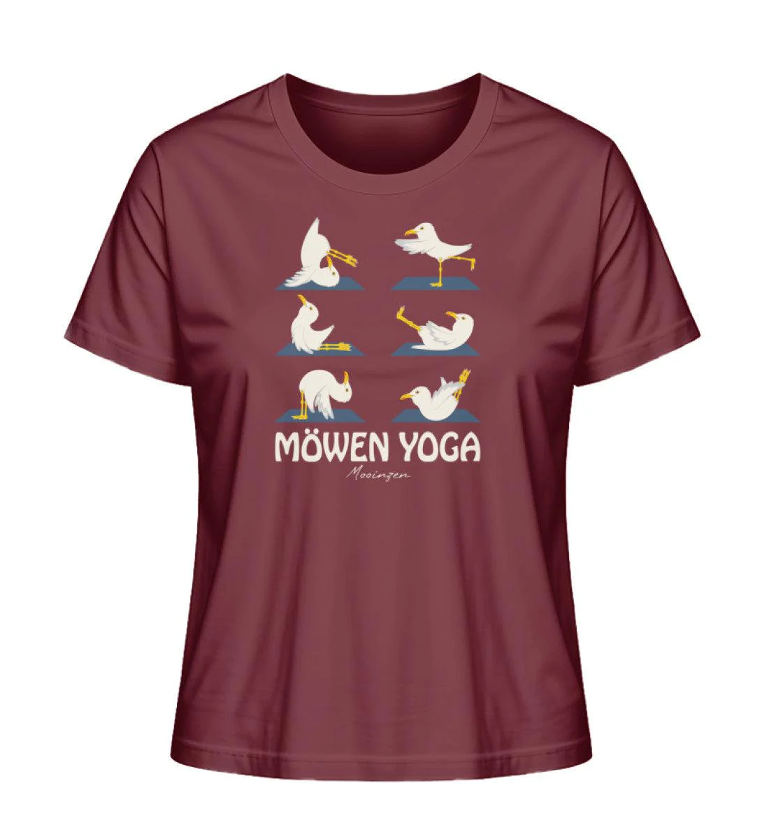 Möwen Yoga · Damen Premium Bio T-Shirt 2.0 - Image 7