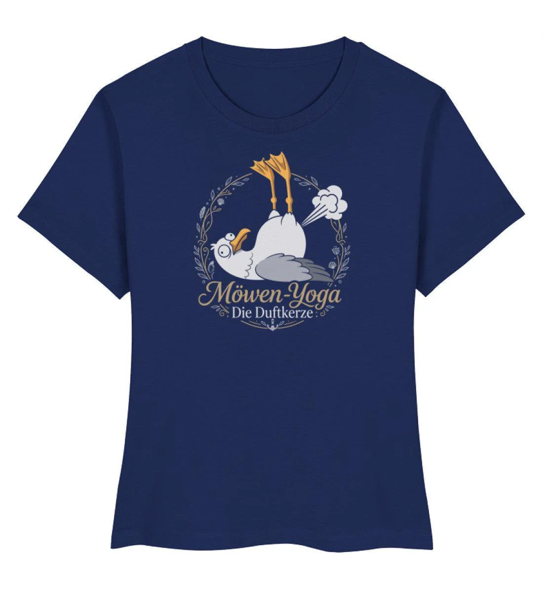 Möwen Yoga Duftkerze · Damen Premium Bio T-Shirt 2.0 - Image 2