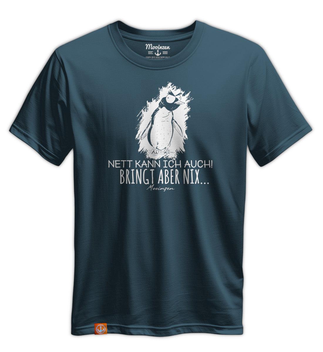 Nett kann ich auch · Unisex Premium Bio T-Shirt - Image 3