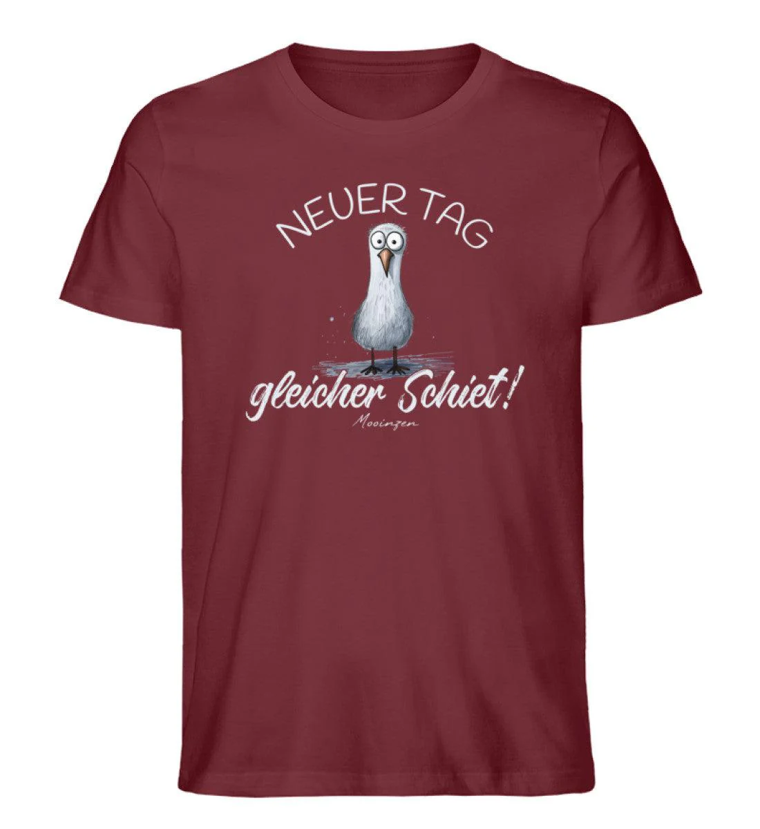 Neuer Tag gleicher Schiet · Herren Premium Bio T-Shirt - Image 3
