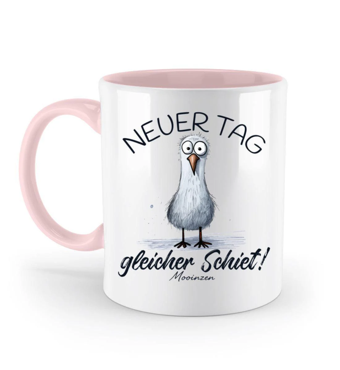 Neuer Tag gleicher Schiet · Keramiktasse Zweifarbig - Image 10