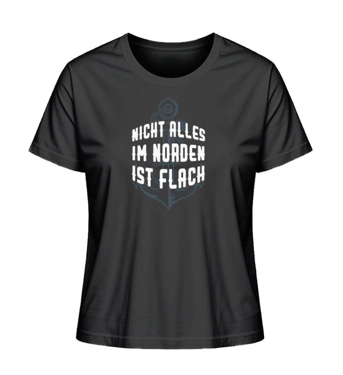 Nicht alles im Norden ist flach! · Damen Premium Bio T-Shirt 2.0