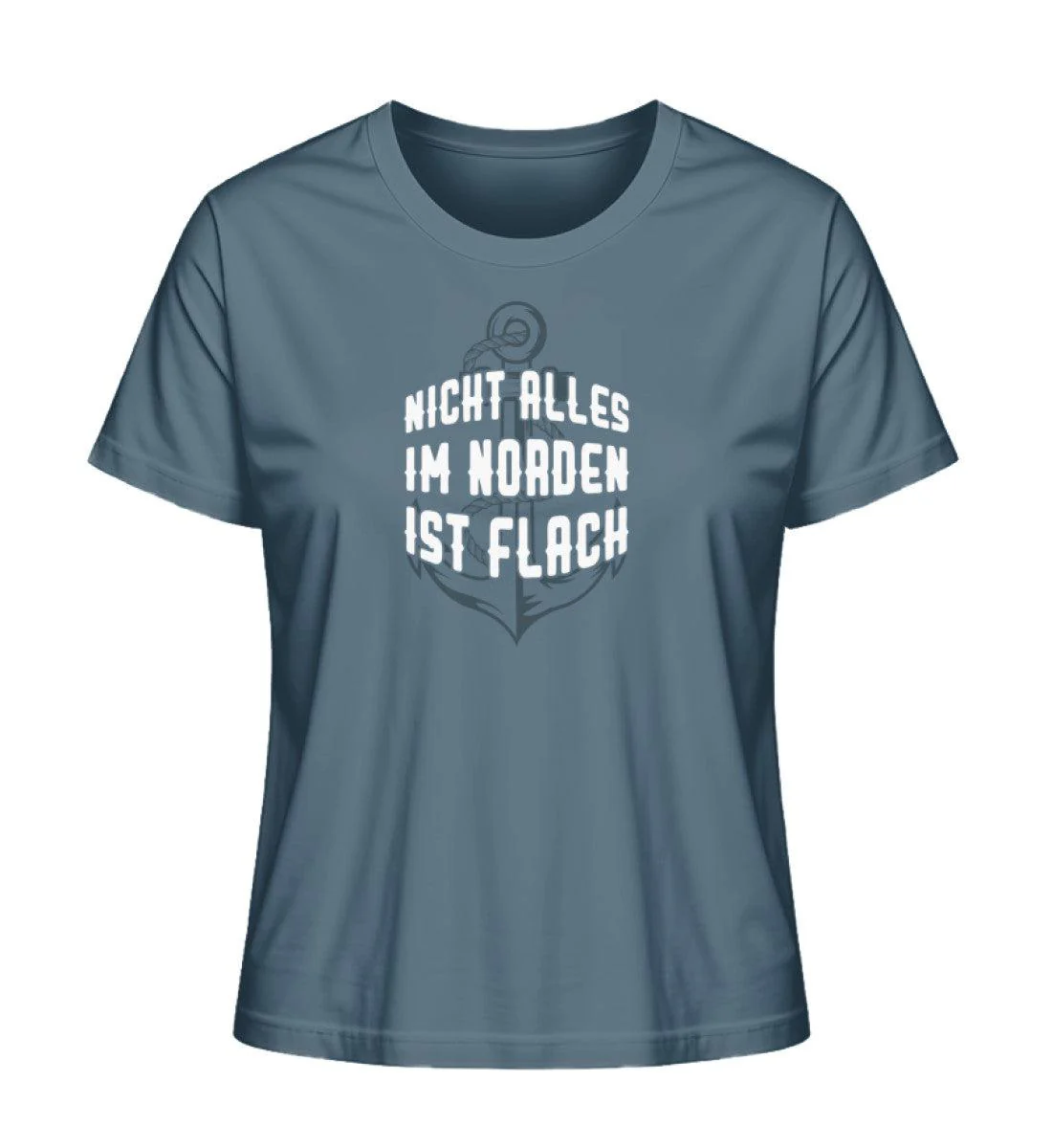 Nicht alles im Norden ist flach! · Damen Premium Bio T-Shirt 2.0 - Image 4