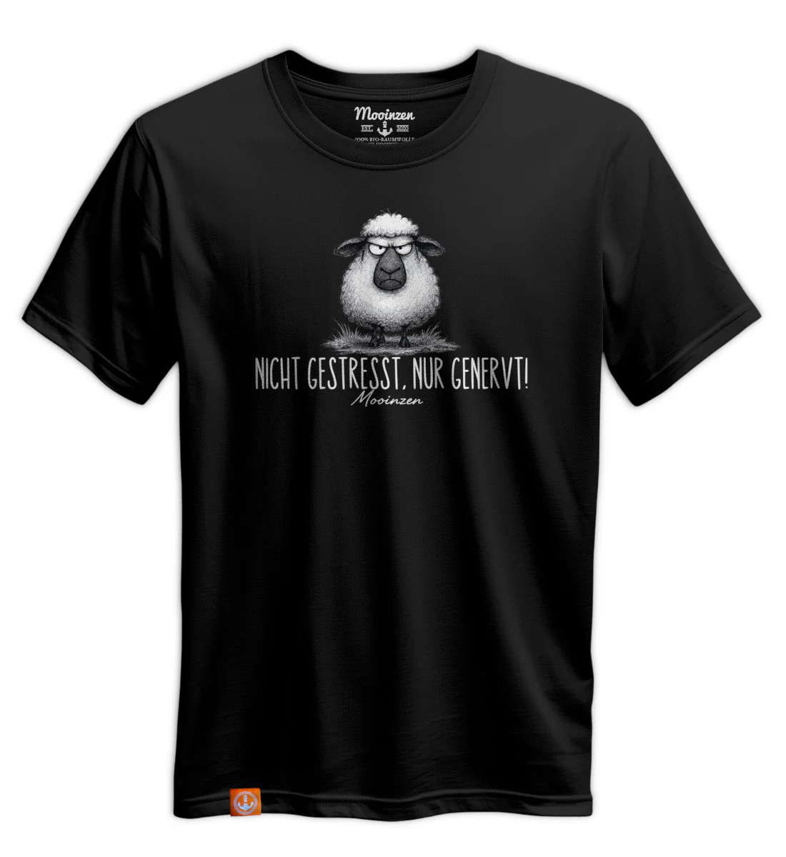 Nicht gestresst nur genervt · Unisex Premium Bio T-Shirt