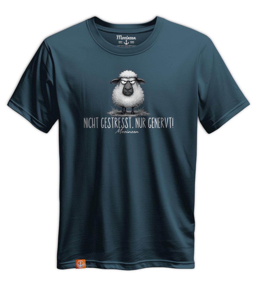 Nicht gestresst nur genervt · Unisex Premium Bio T-Shirt - Image 3
