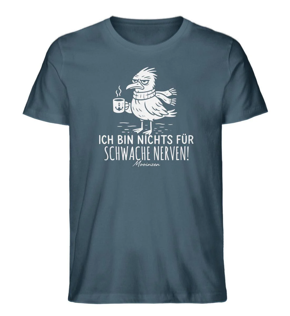 Nichts für schwache nerven · Herren Premium Bio T-Shirt - Image 3