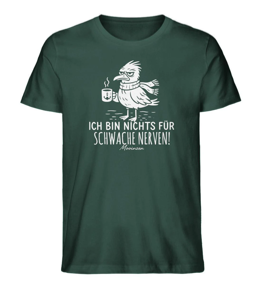 Nichts für schwache nerven · Herren Premium Bio T-Shirt - Image 4