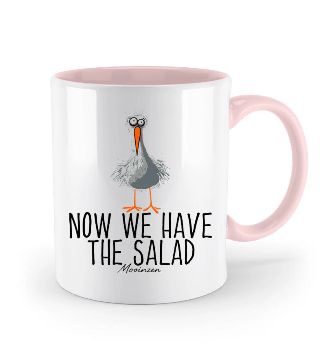 Now we have the salad · Keramiktasse Zweifarbig - Image 10