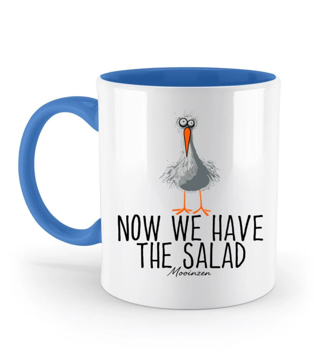Now we have the salad · Keramiktasse Zweifarbig - Image 4