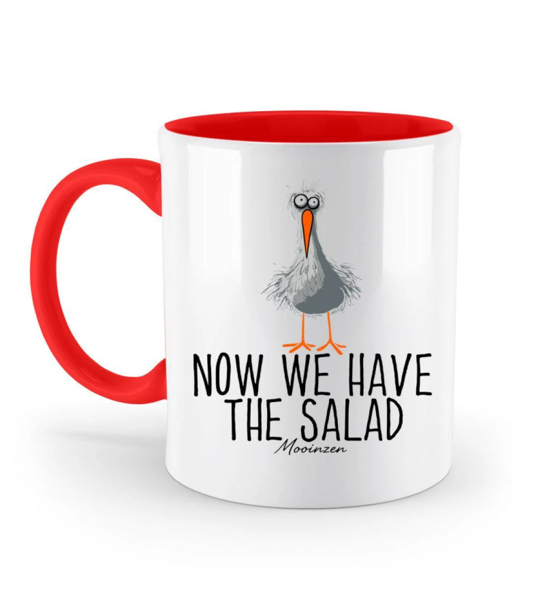 Now we have the salad · Keramiktasse Zweifarbig - Image 5