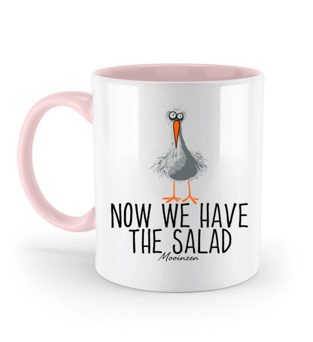 Now we have the salad · Keramiktasse Zweifarbig - Image 6