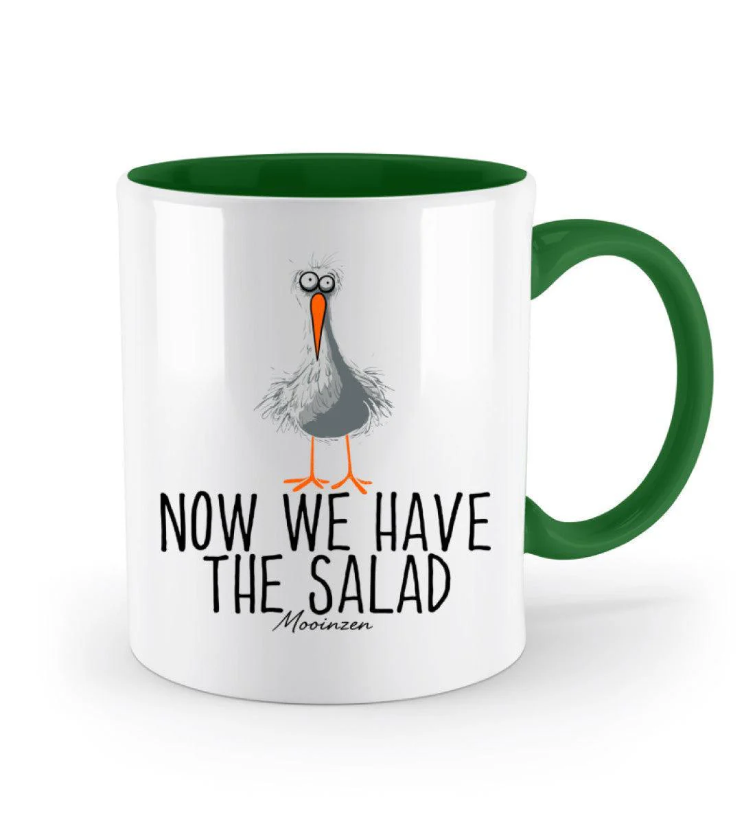 Now we have the salad · Keramiktasse Zweifarbig - Image 7