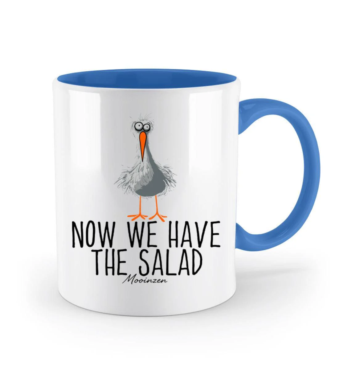 Now we have the salad · Keramiktasse Zweifarbig - Image 8