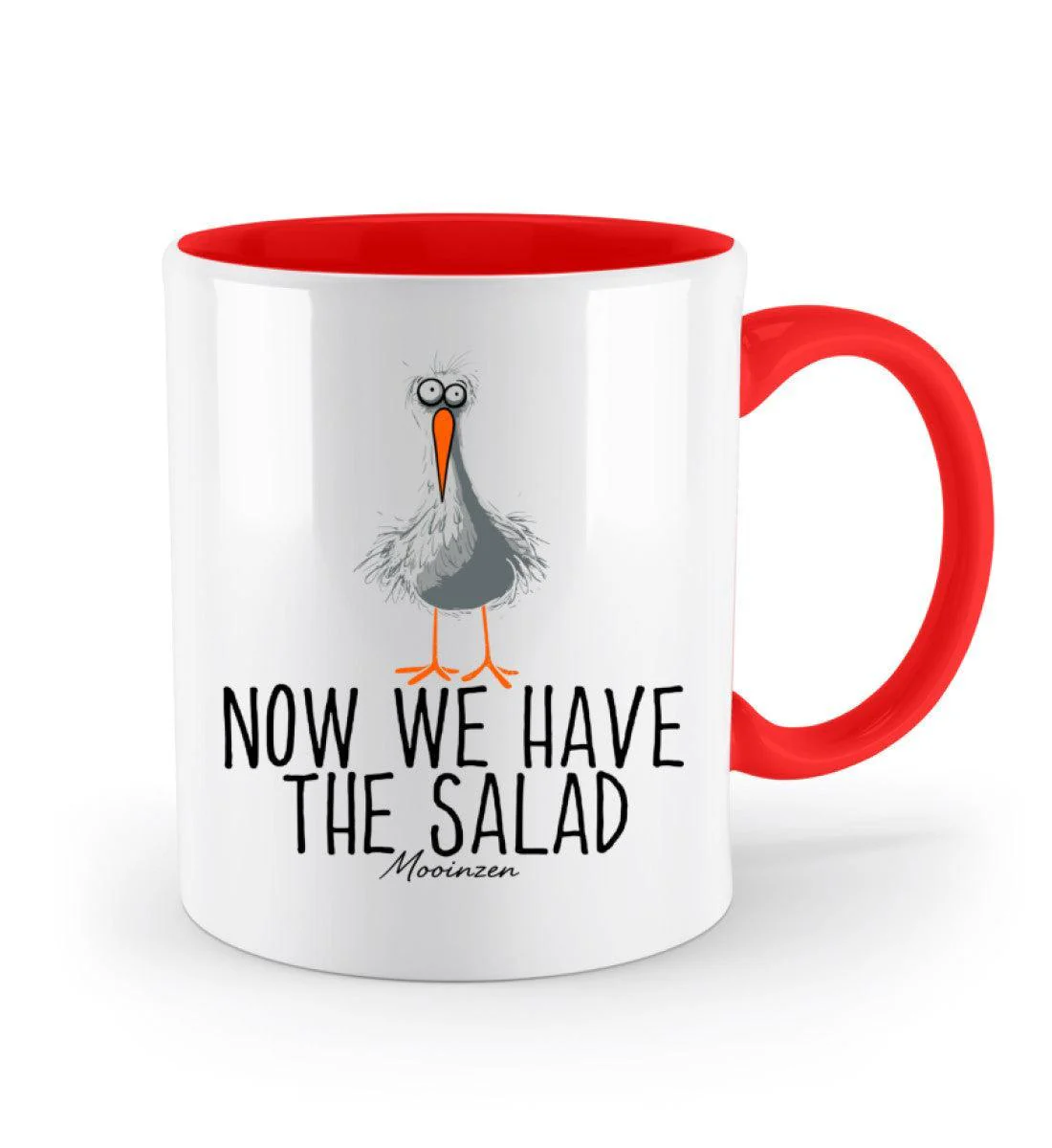 Now we have the salad · Keramiktasse Zweifarbig - Image 9