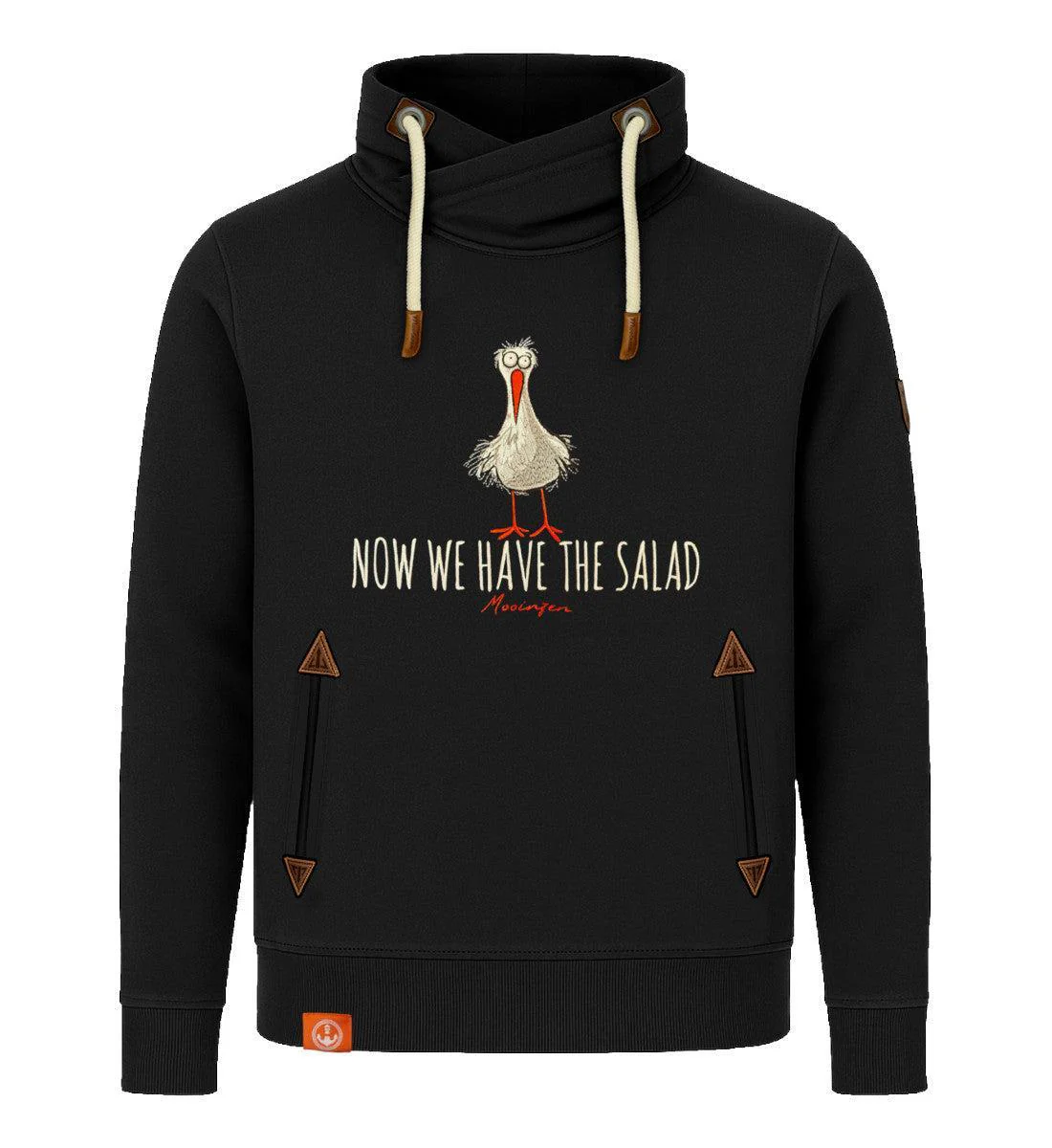 Now we have the Salad · Unisex Bio Schalkragen Sweatshirt (ohne Kapuze)
