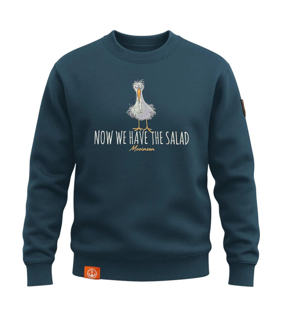Now We Have The Salad · Unisex Signature Premium Bio Sweatshirt - Image 3