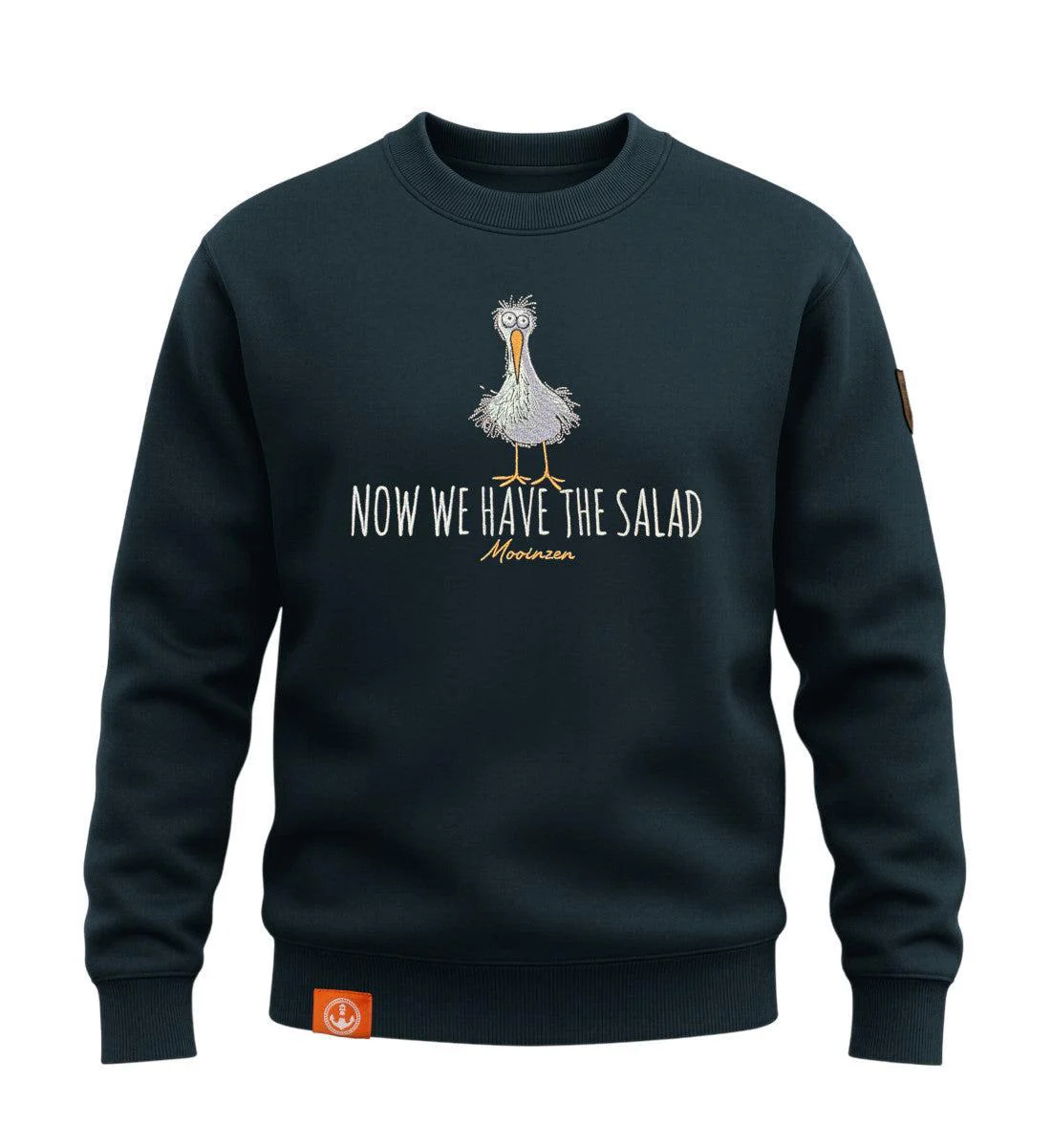 Now We Have The Salad · Unisex Signature Premium Bio Sweatshirt - Image 4