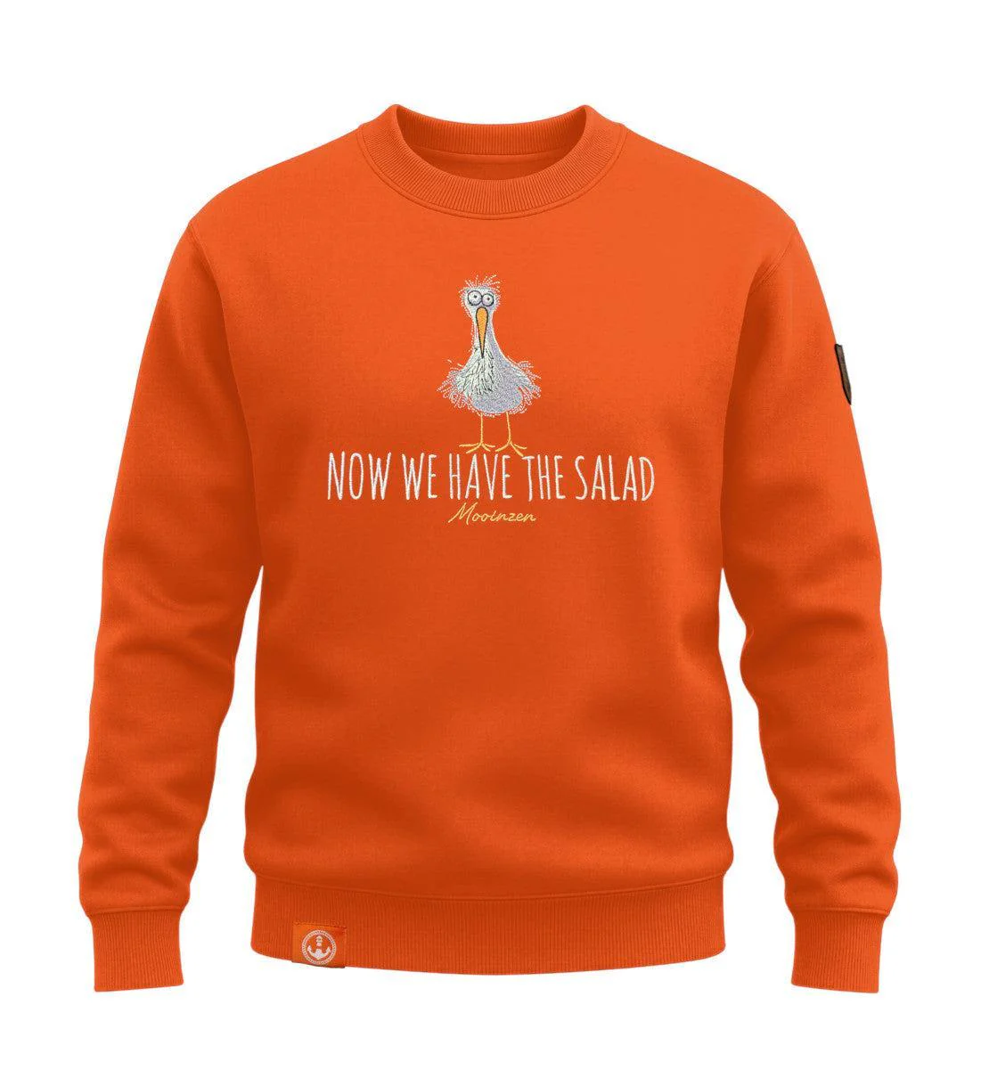 Now We Have The Salad · Unisex Signature Premium Bio Sweatshirt - Image 5