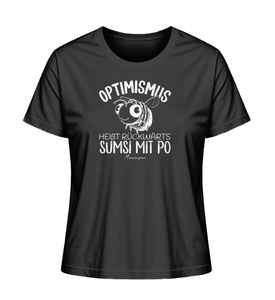 Optimismus rückwärts Sumsi mit Po · Damen Premium Bio T-Shirt 2.0