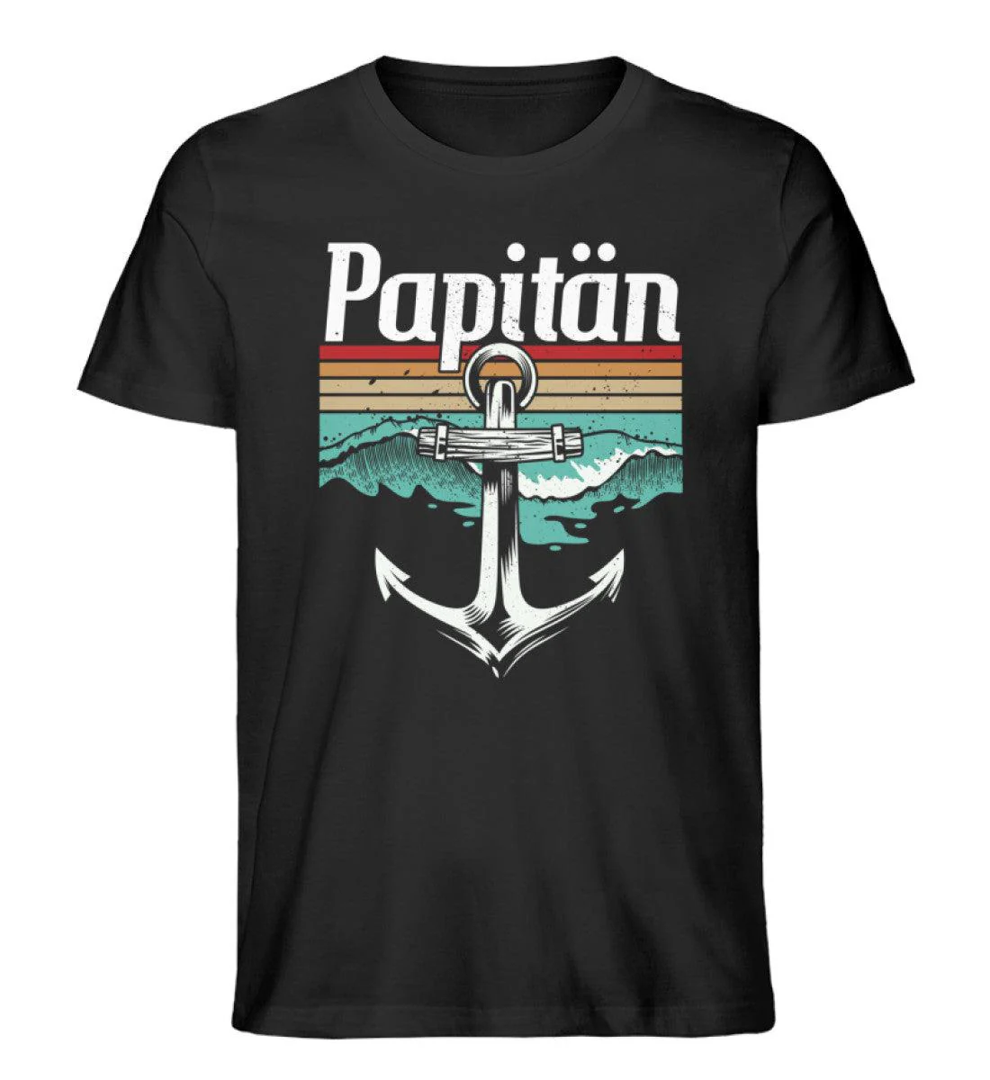 Papitän Retro · Herren Premium Bio T-Shirt