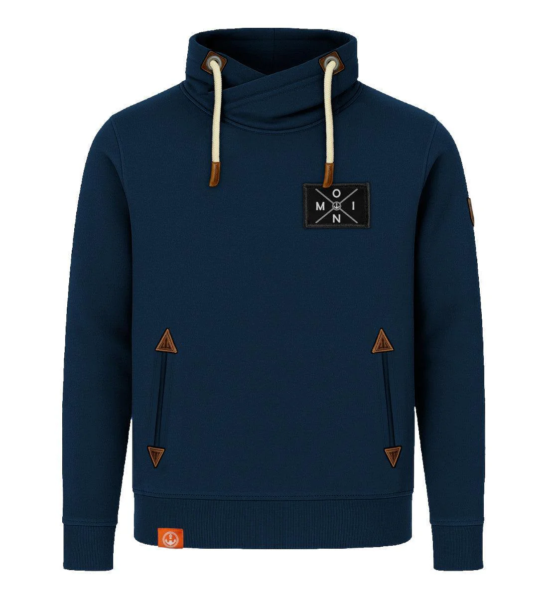 Patch · Unisex Bio Schalkragen Sweatshirt (ohne Kapuze)