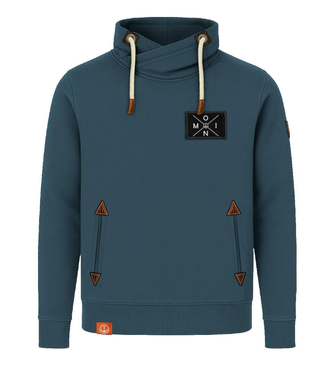 Patch · Unisex Bio Schalkragen Sweatshirt (ohne Kapuze) - Image 4