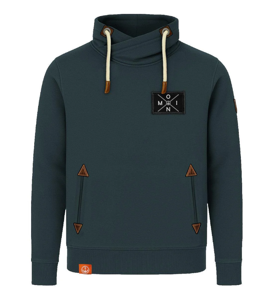Patch · Unisex Bio Schalkragen Sweatshirt (ohne Kapuze) - Image 5