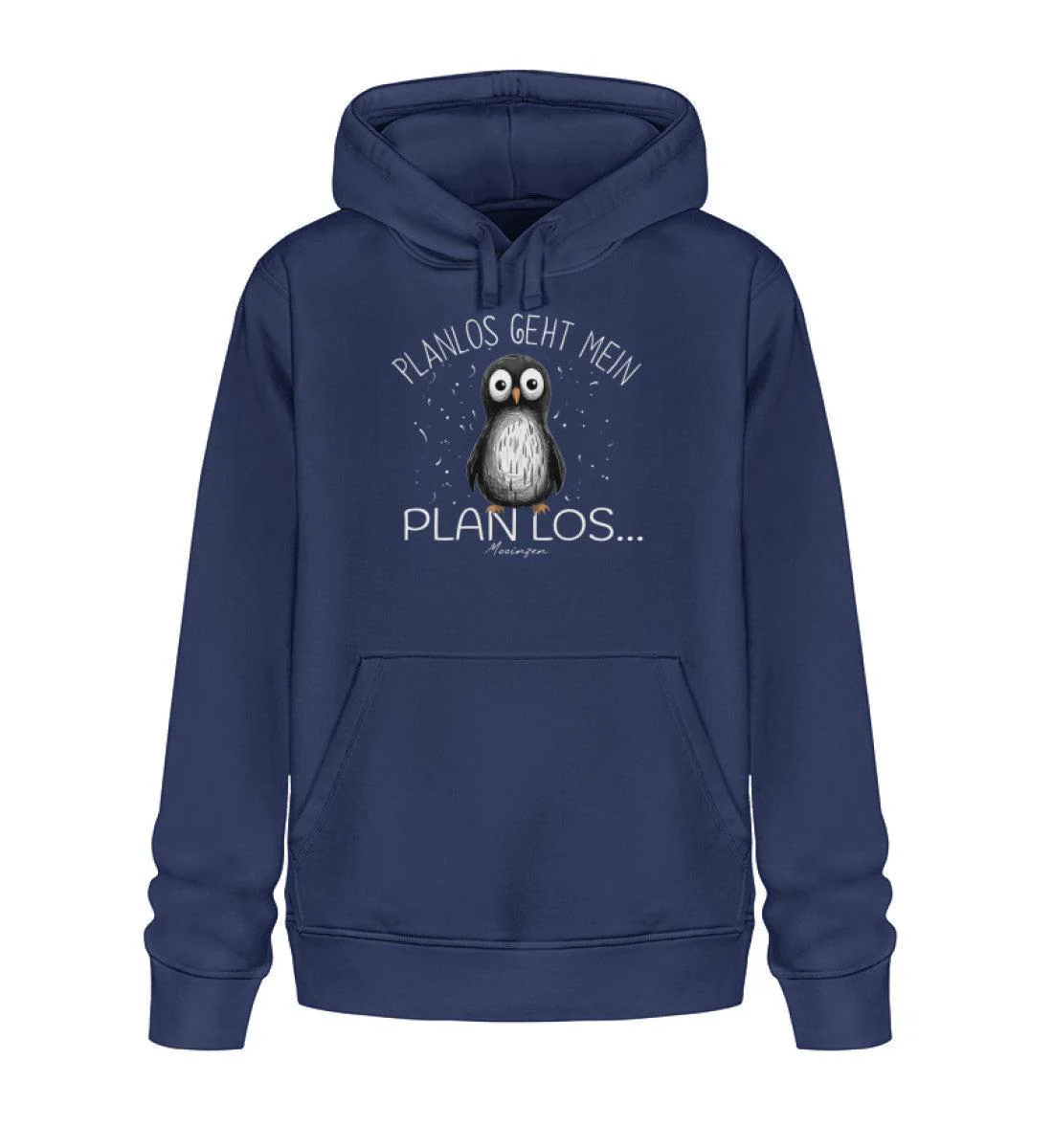 Planlos geht mein Plan los · Unisex Bio Hoodie - Image 2