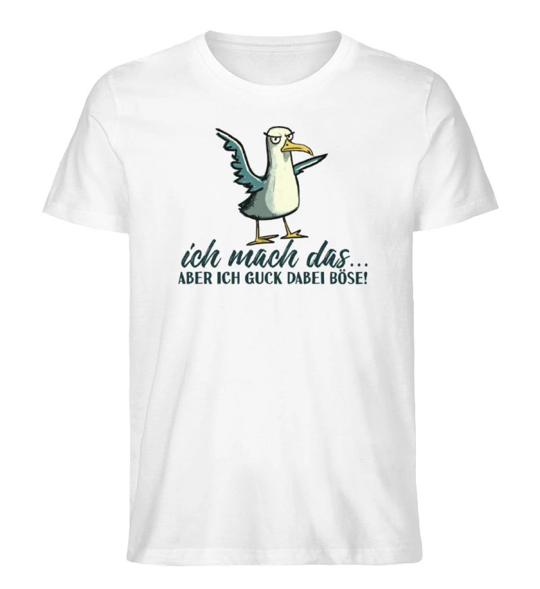 Ich mach das... guck aber böse · Herren Premium Bio T-Shirt