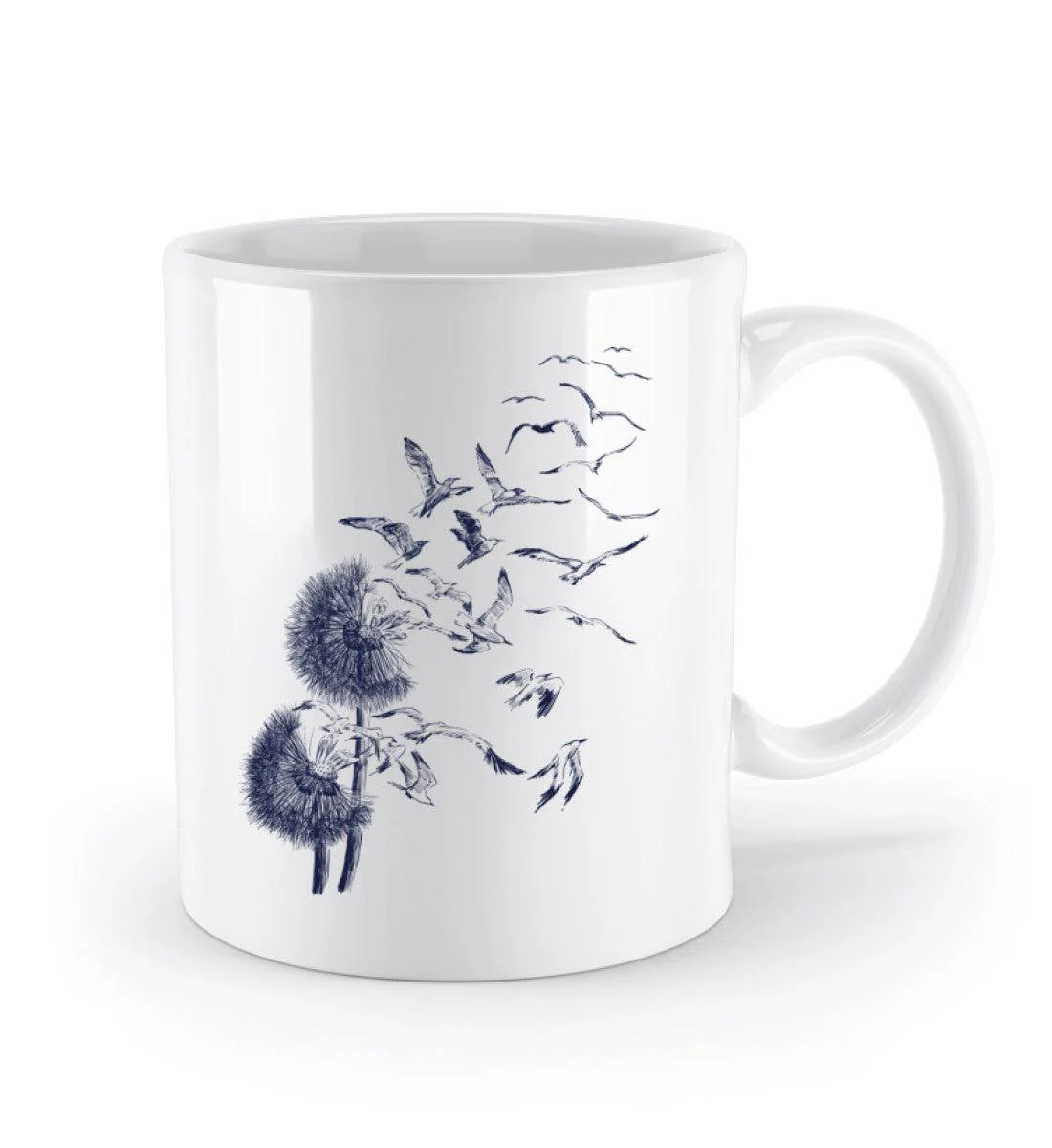 Pusteblume Möwen · Keramik Tasse weiß - Image 2