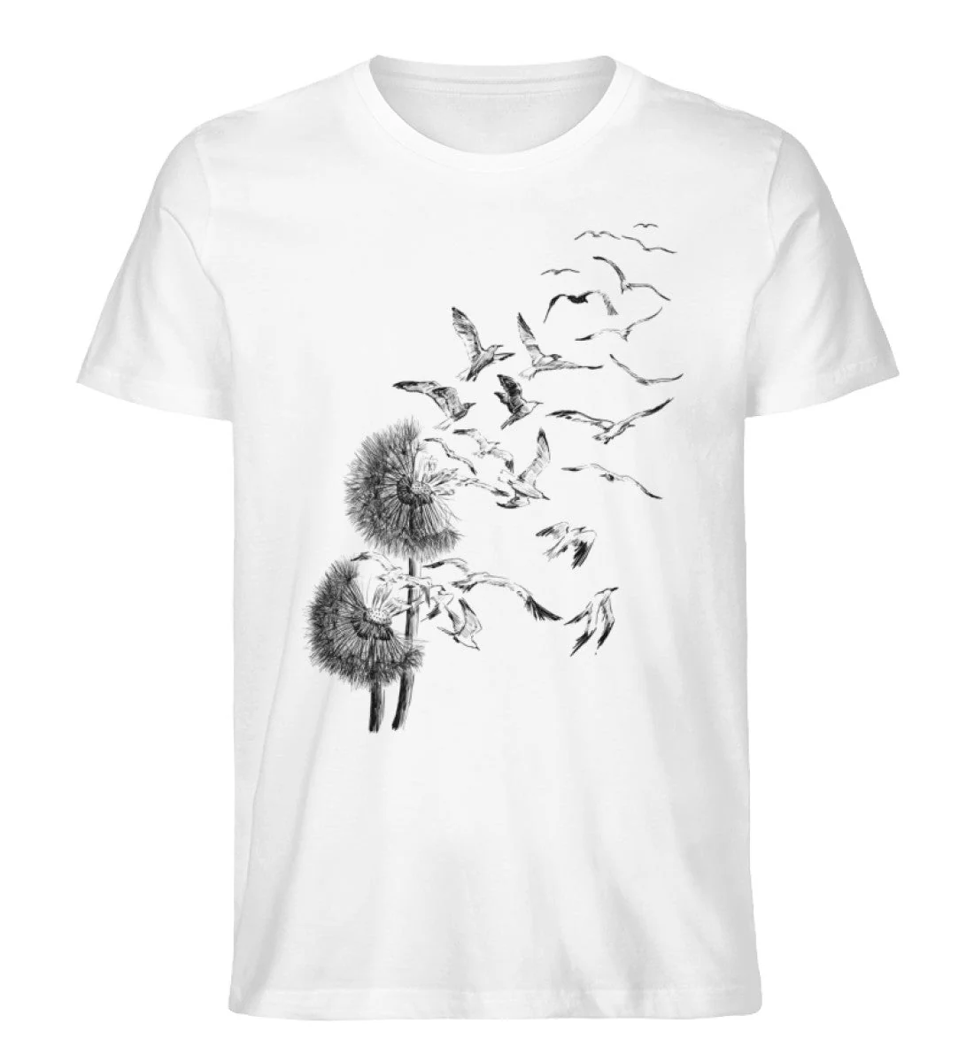 Pusteblume Möwen · Herren Premium Bio T-Shirt