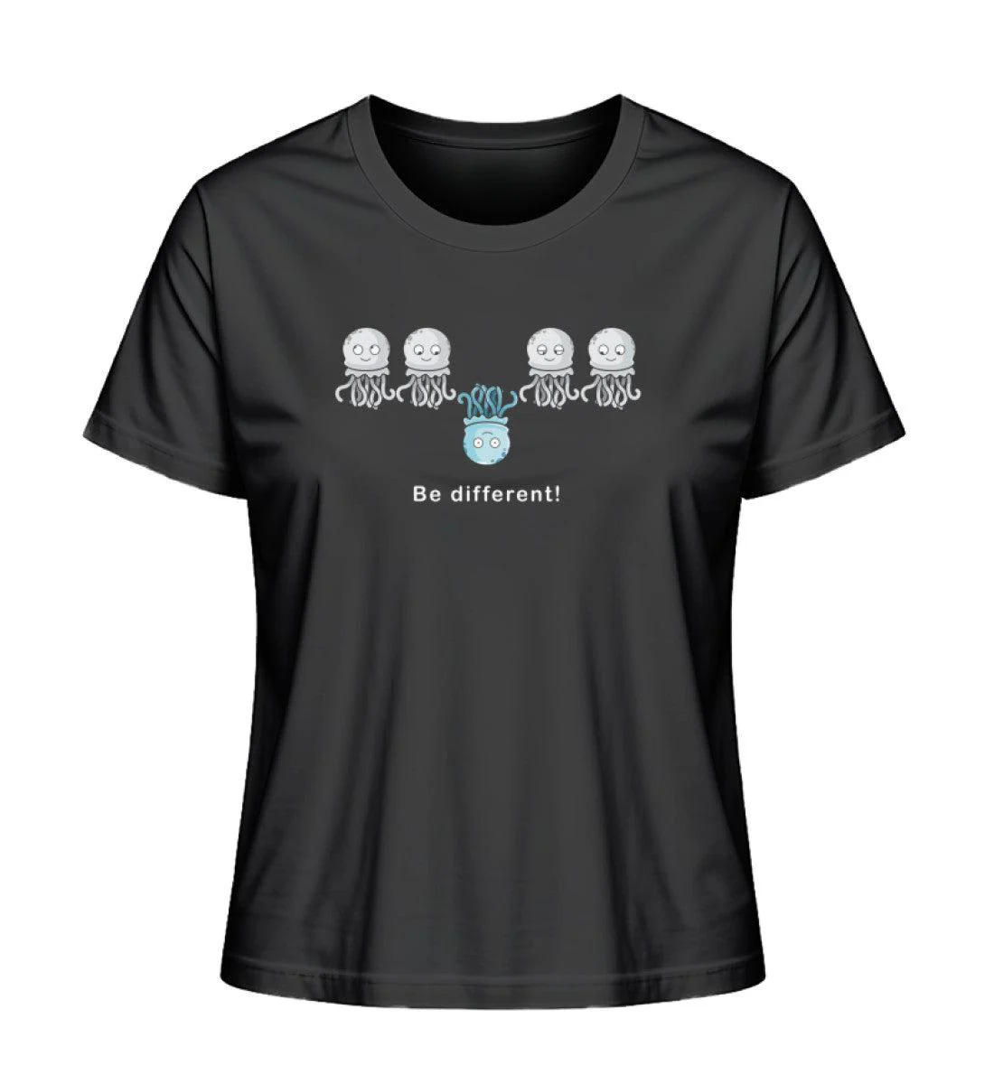 Quallen different · Damen Premium Bio T-Shirt 2.0