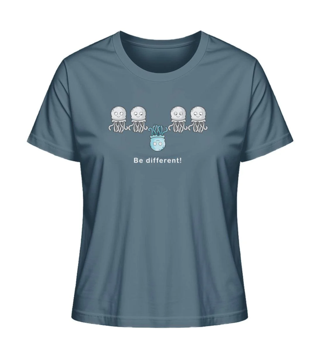 Quallen different · Damen Premium Bio T-Shirt 2.0 - Image 4