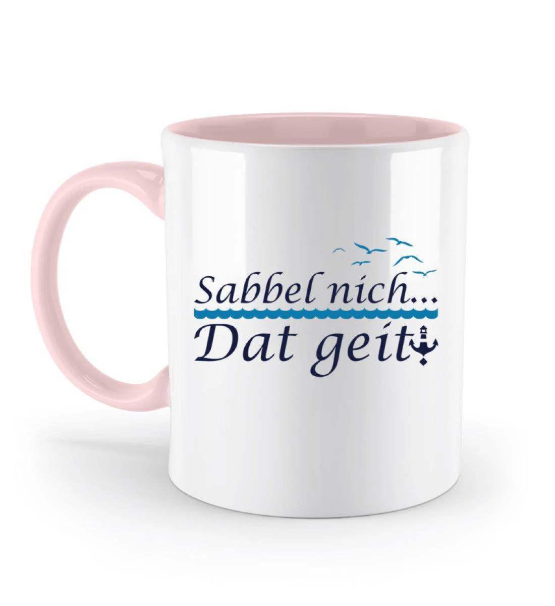 Sabbel nich.. Dat geit! · Keramiktasse Zweifarbig - Image 7