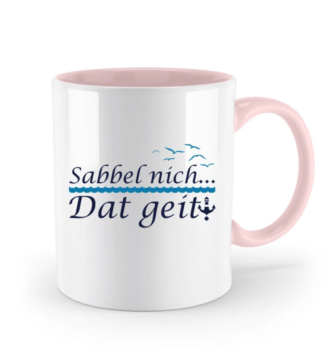 Sabbel nich.. Dat geit! · Keramiktasse Zweifarbig - Image 8