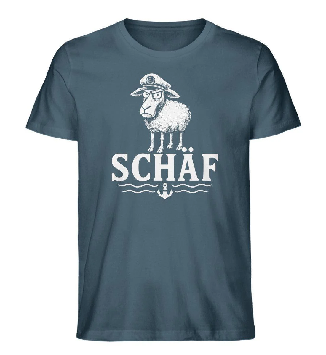 Schäf Chef Papa Vater · Herren Premium Bio T-Shirt - Image 3