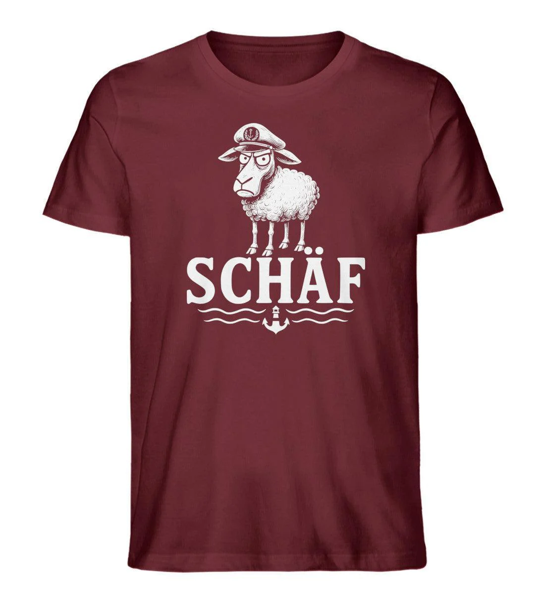 Schäf Chef Papa Vater · Herren Premium Bio T-Shirt - Image 4
