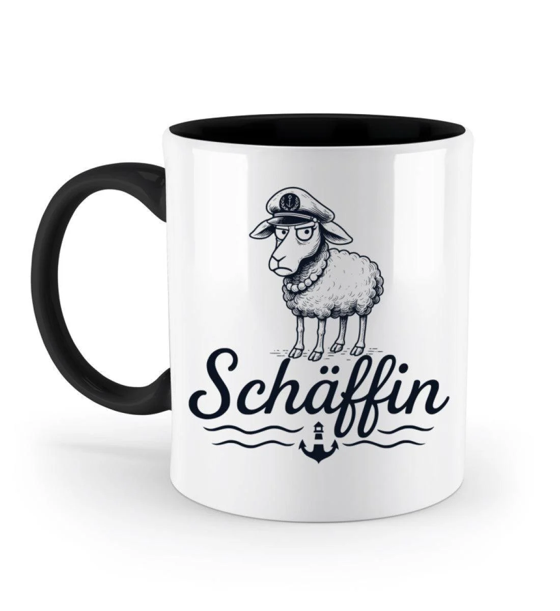 Schäffin Chefin · Keramiktasse Zweifarbig - Image 2