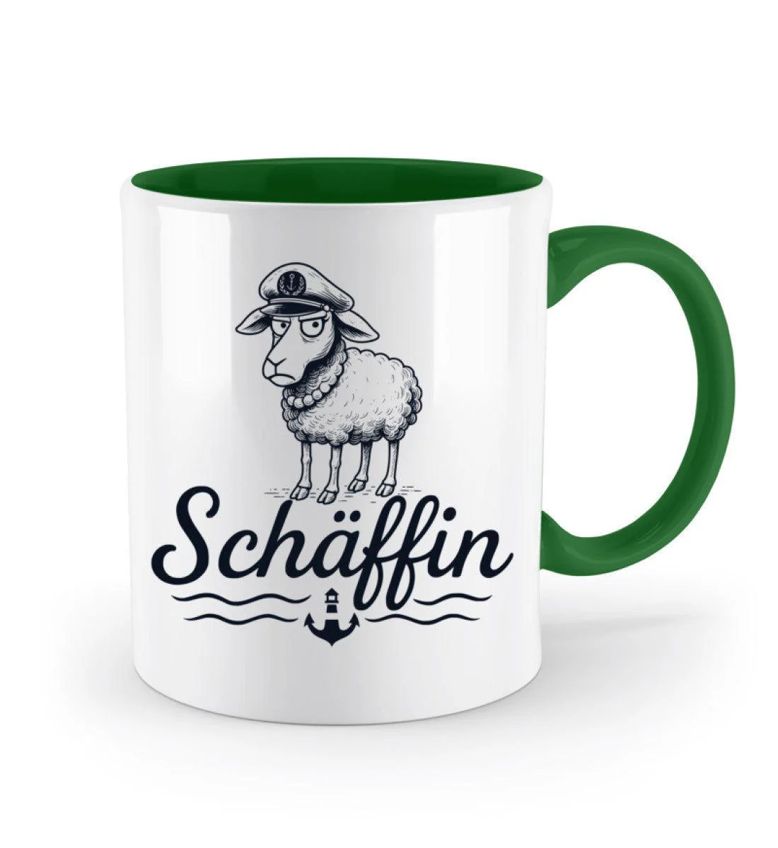 Schäffin Chefin · Keramiktasse Zweifarbig - Image 3