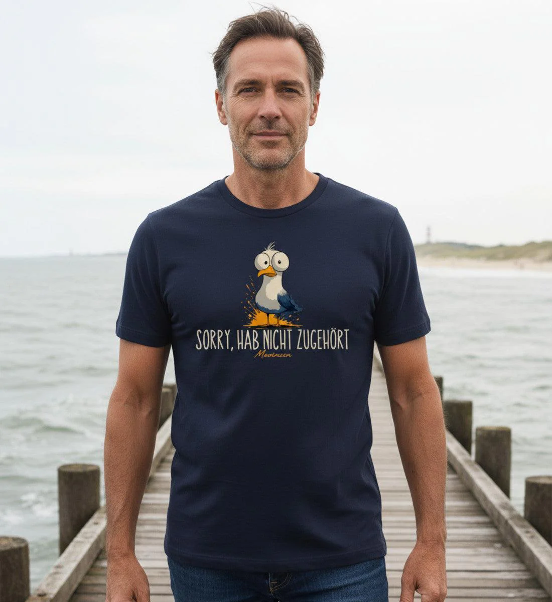 Sorry hab nicht zugehört · Herren Premium Bio T-Shirt - Image 6