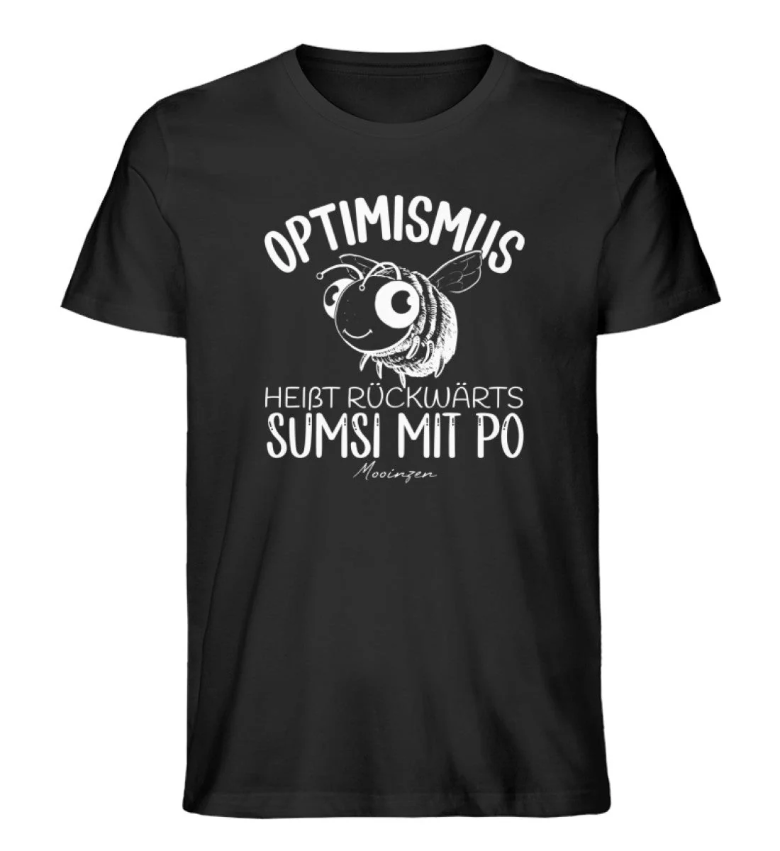 Optimismus rückwärts Sumsi mit Po · Herren Premium Bio T-Shirt